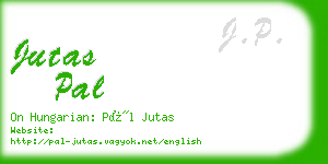 jutas pal business card